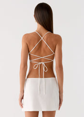 Sangria Top - White