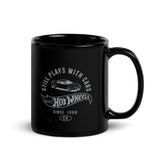 Hot Wheels Still Plays with Hot Wheels Cars Black Mug