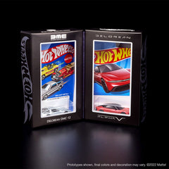 Hot Wheels x DeLorean DMC-12 & Alpha5 Collector Set