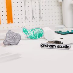 Hot Wheels x Daniel Arsham Patches & Sticker Set