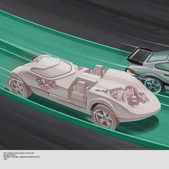 Hot Wheels x Daniel Arsham Legends Archive Lap 3 Poster