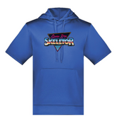 Masters of the Universe Gym Bro Skeletor Blue Short Sleeved Hoodie