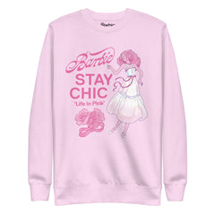 Barbie Stay Chic Pink Sweatshirt