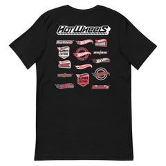 Hot Wheels High Performance Racing Embroidered Black T-Shirt