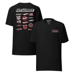 Hot Wheels High Performance Racing Embroidered Black T-Shirt