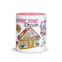 Barbie Living the Dream White Mug