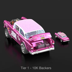 Hot Wheels RLC Exclusive 1:18 Scale '55 Chevy Bel Air Gasser “Candy Striper” - Crowdfund