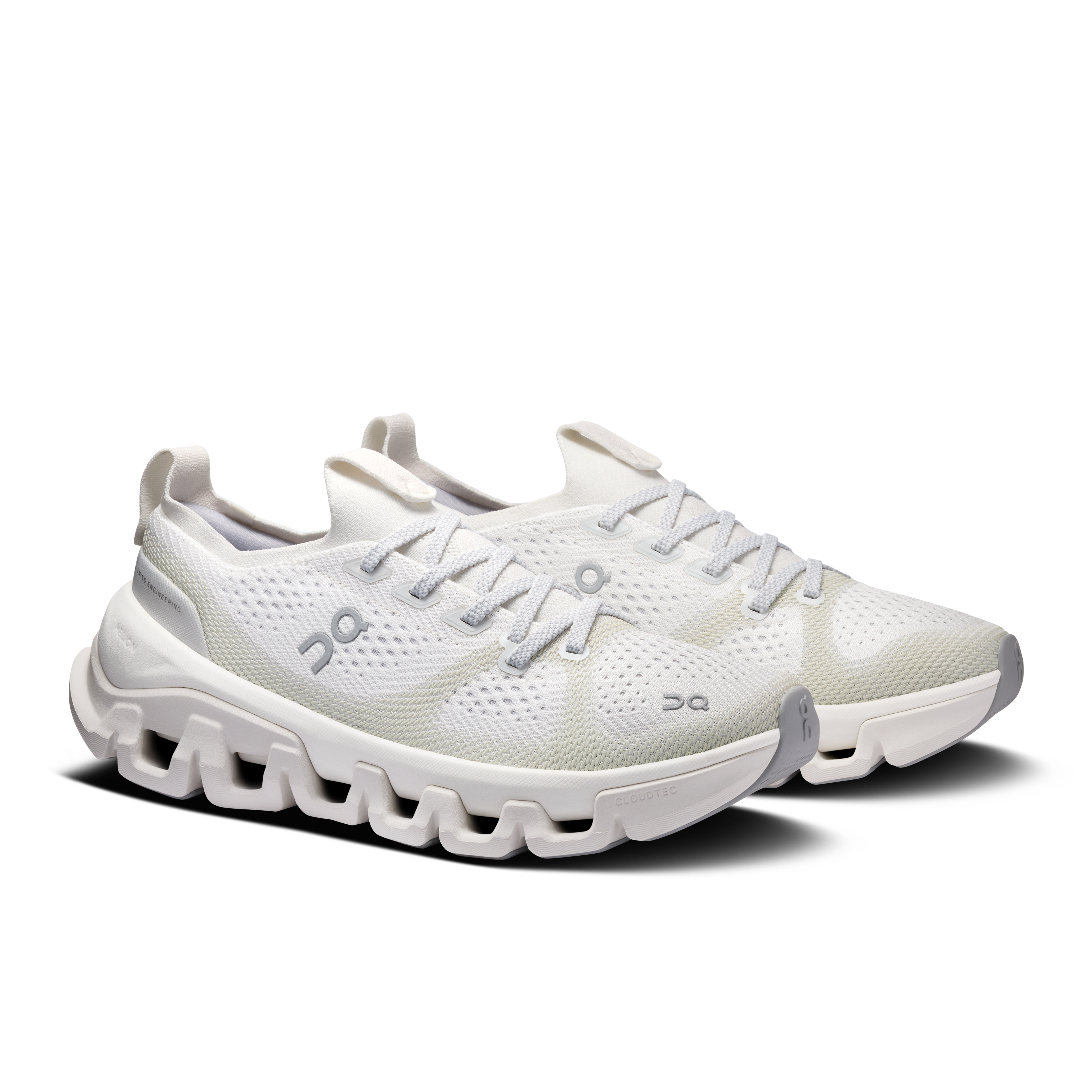 On Running Men's Cloud X Tempo Shoes - Ivory / Ice