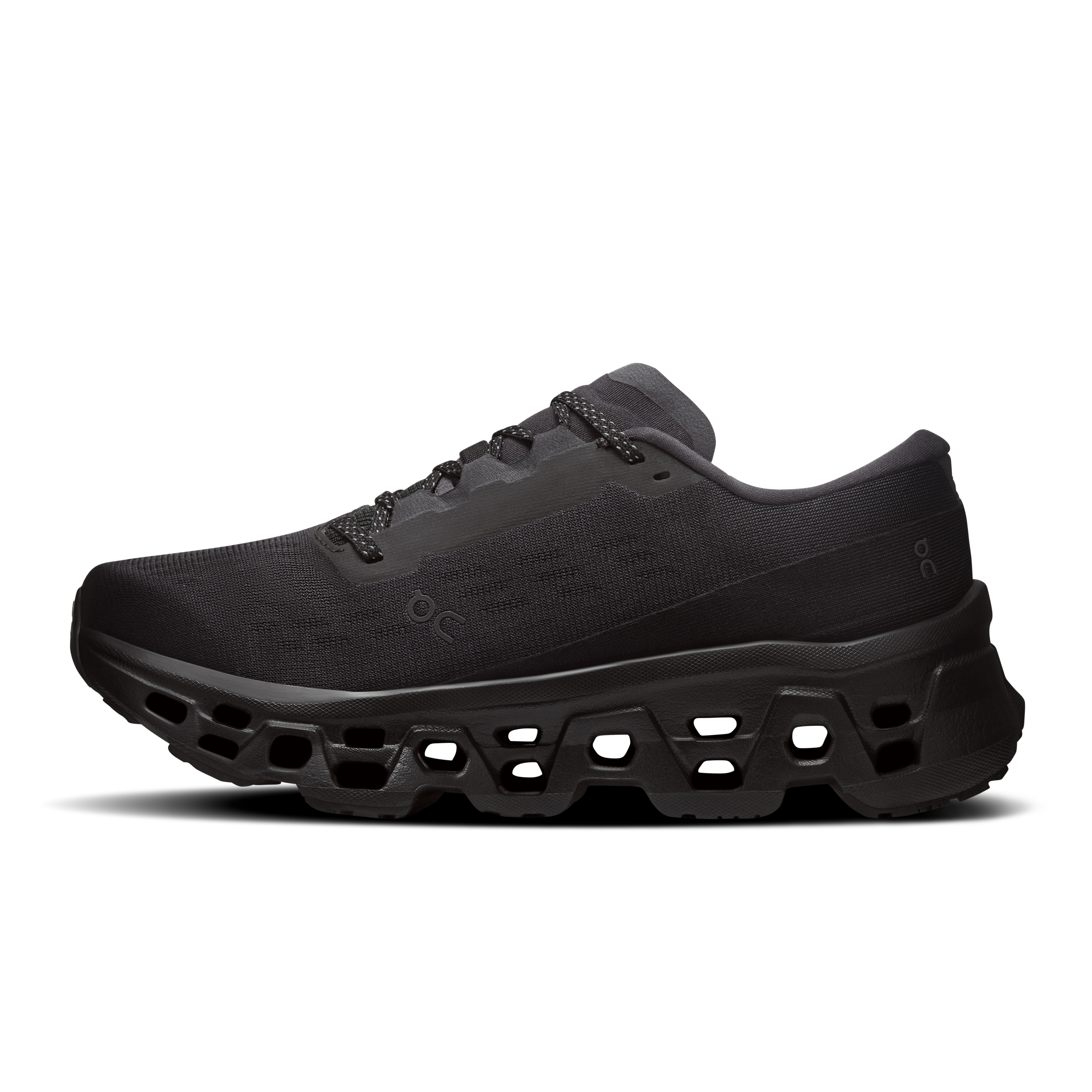 On Running Women's Cloudmonster 3 Shoes - Black / Black