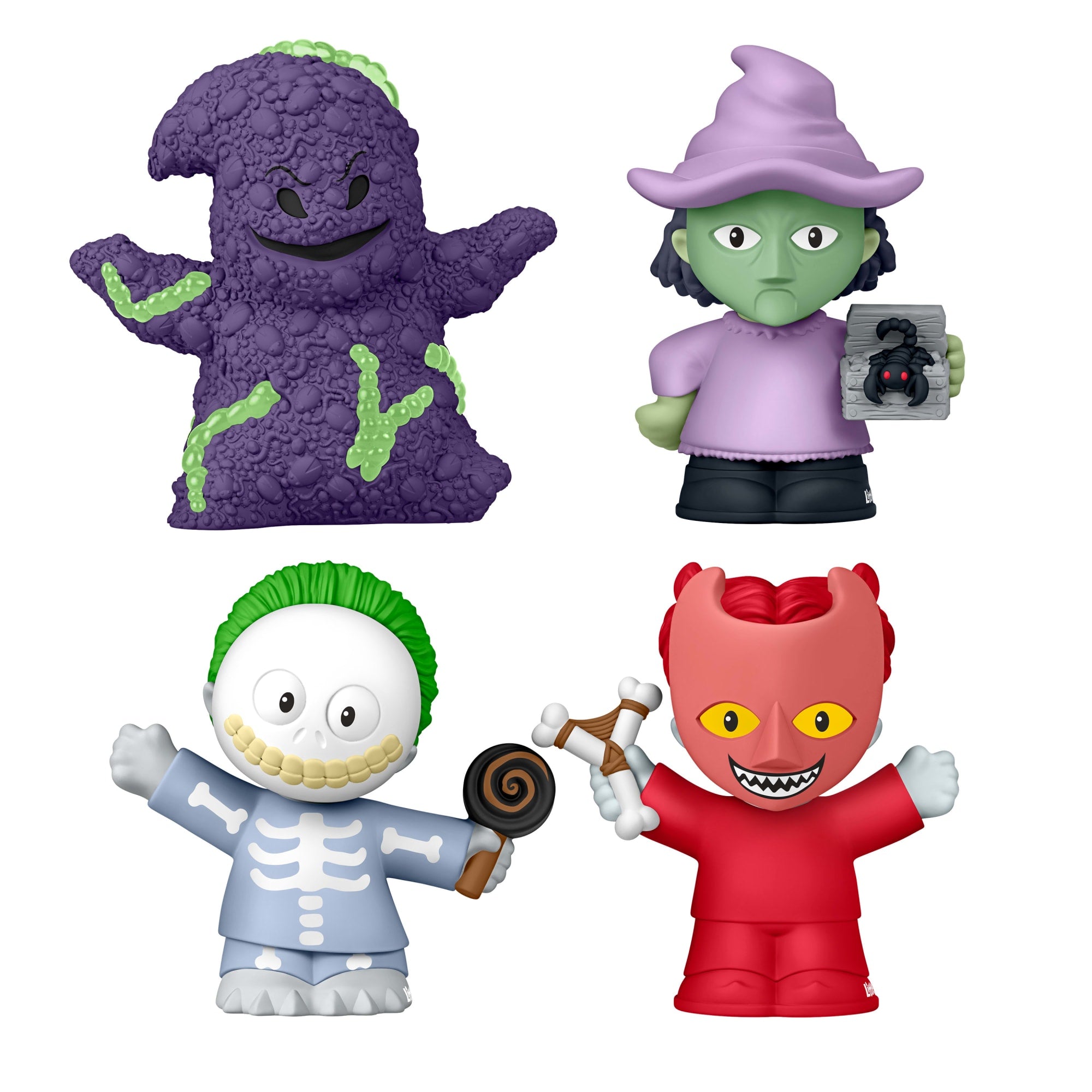 Little People Collector Disney Tim Burton's The Nightmare Before Christmas Lock Shock & Barrel Set