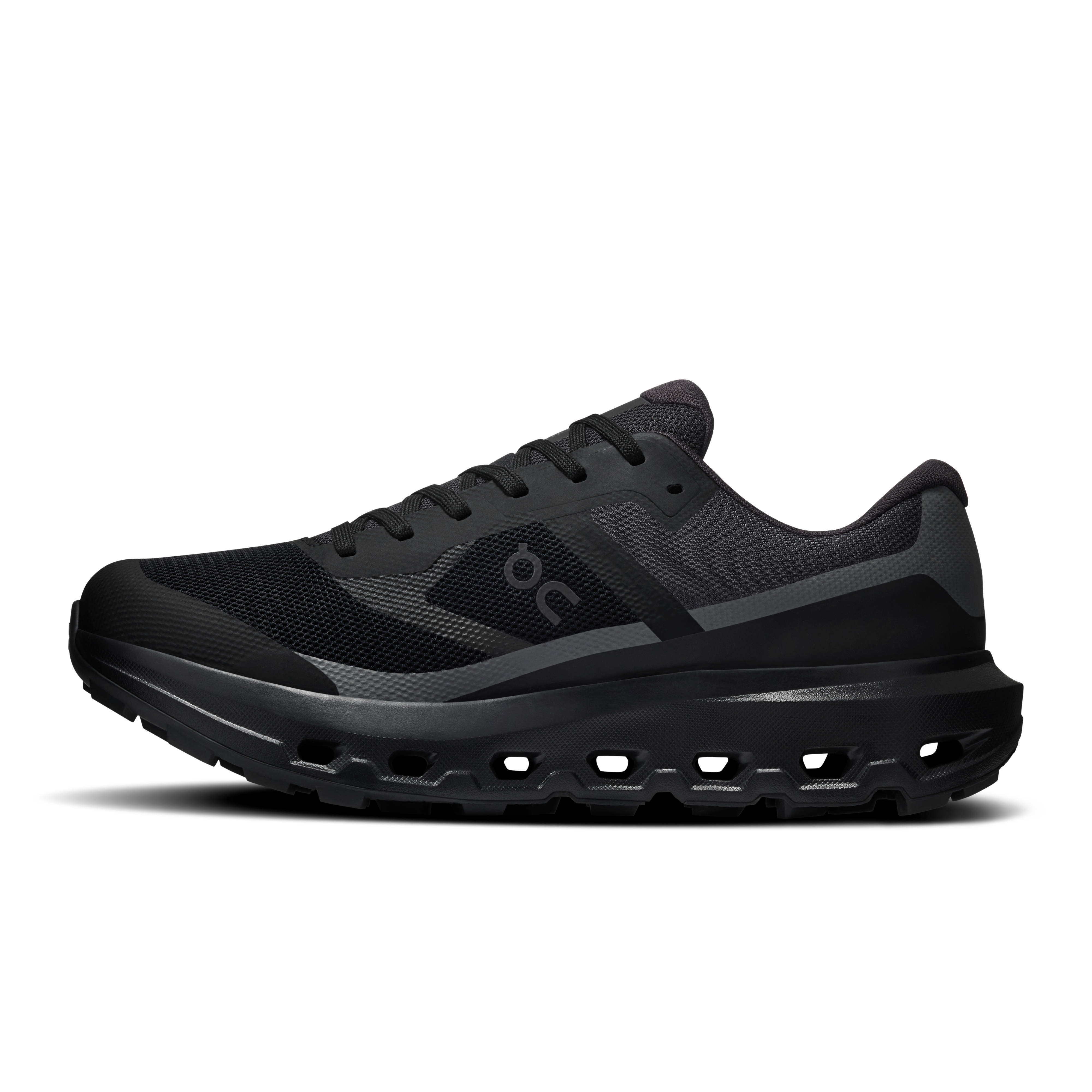On Running Men's Cloudvista 3 Waterproof Shoes - Black / Black