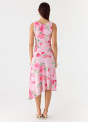 Fedde Midi Dress - Petal Soleil