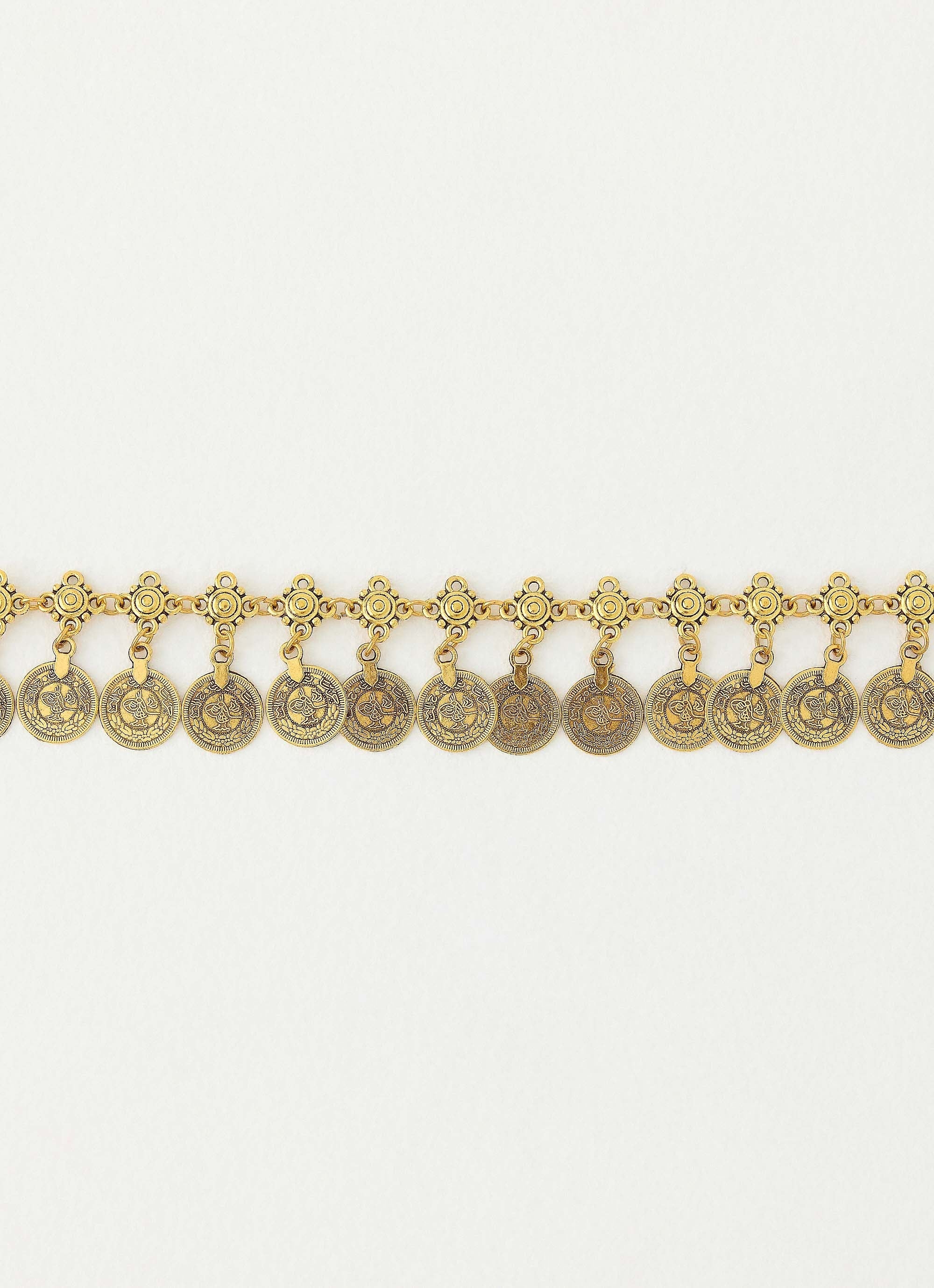 Feel Your Aura Belt - Gold