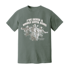 Masters of the Universe Movie Man-at-Arms Green T-shirt
