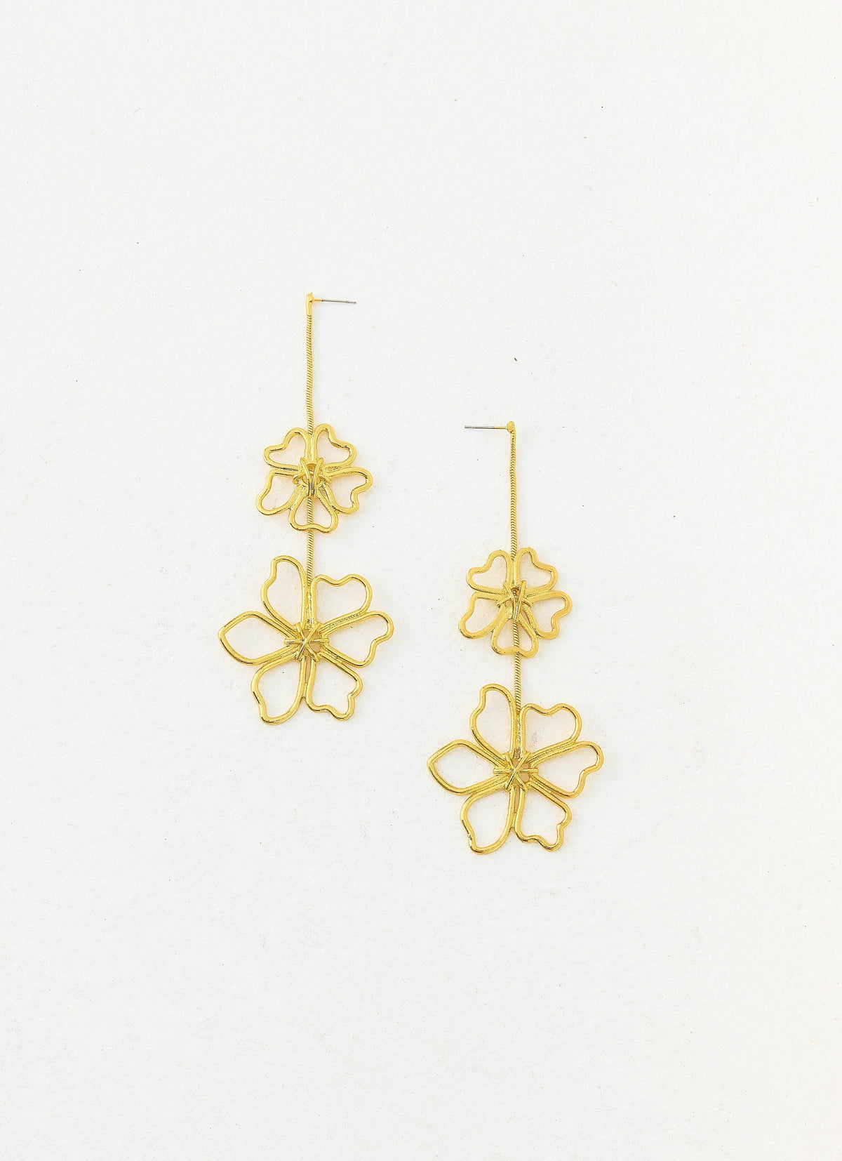 Wildflower Earrings - Gold