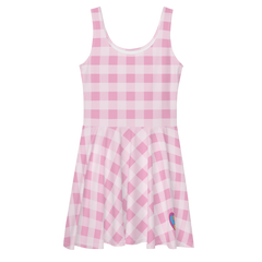 Gingham Print Dress - Barbie the Movie