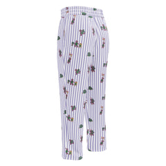 Barney Dinosaurs Wide Leg Striped Pants