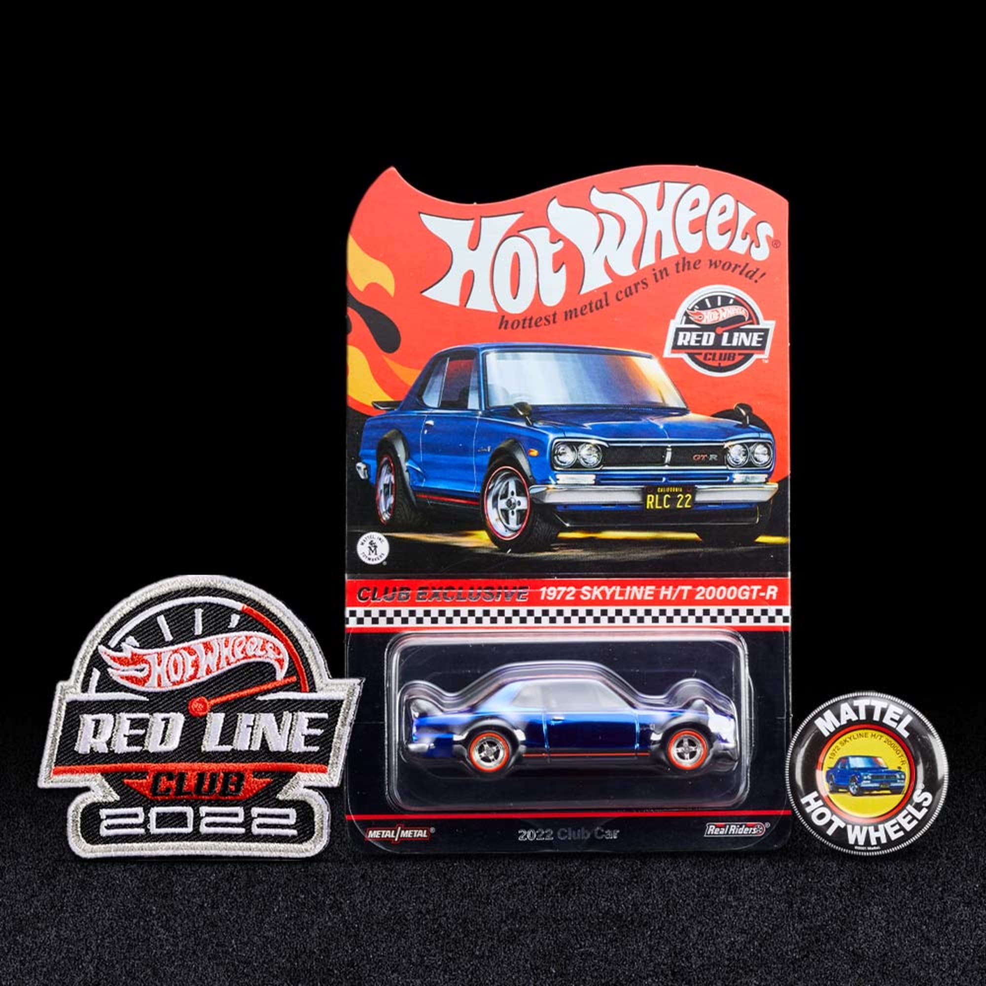 Hot Wheels 2022 RLC Membership '72 Nissan Skyline H/T 2000 GT-R