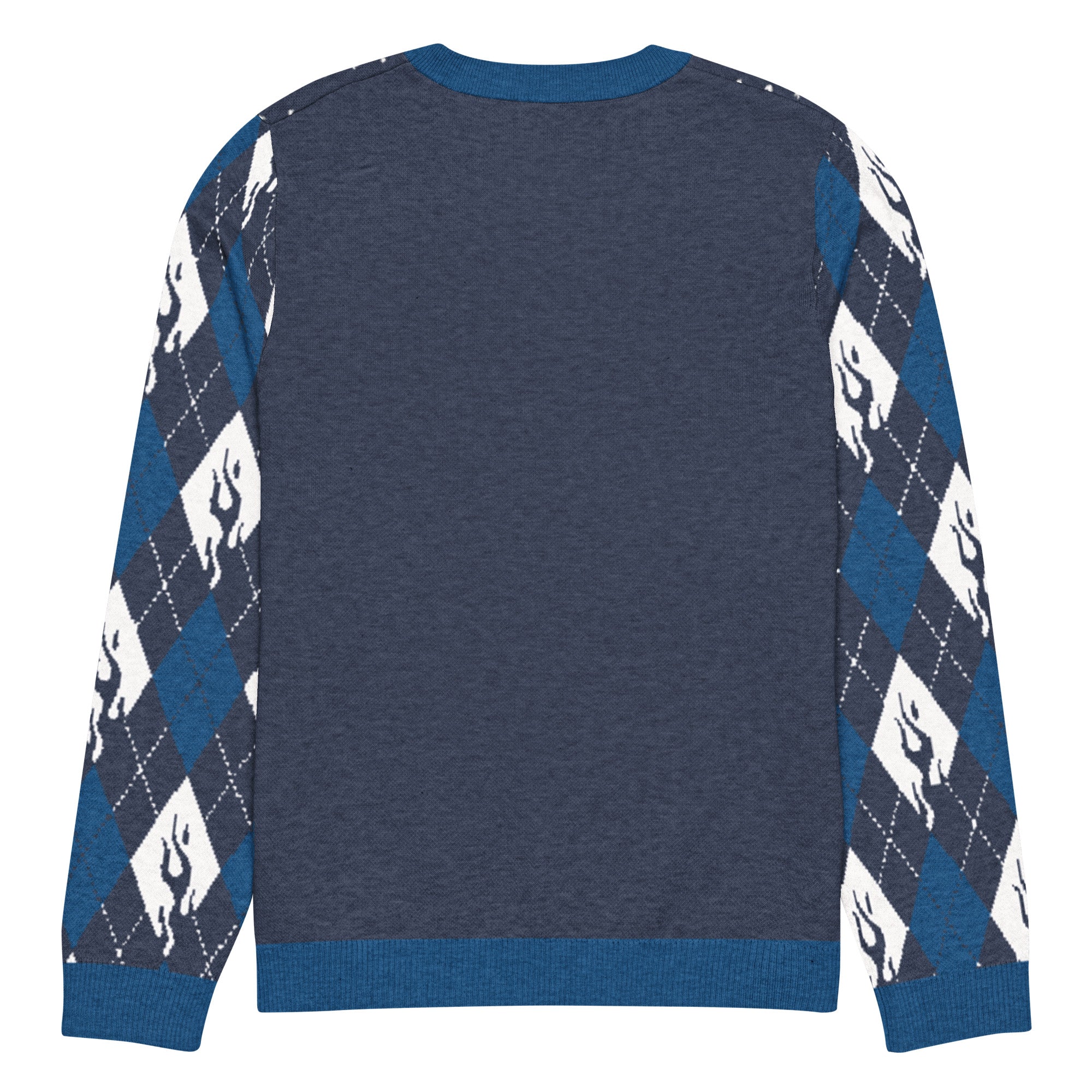 Hot Wheels Holiday Icons Blue Ugly Sweater