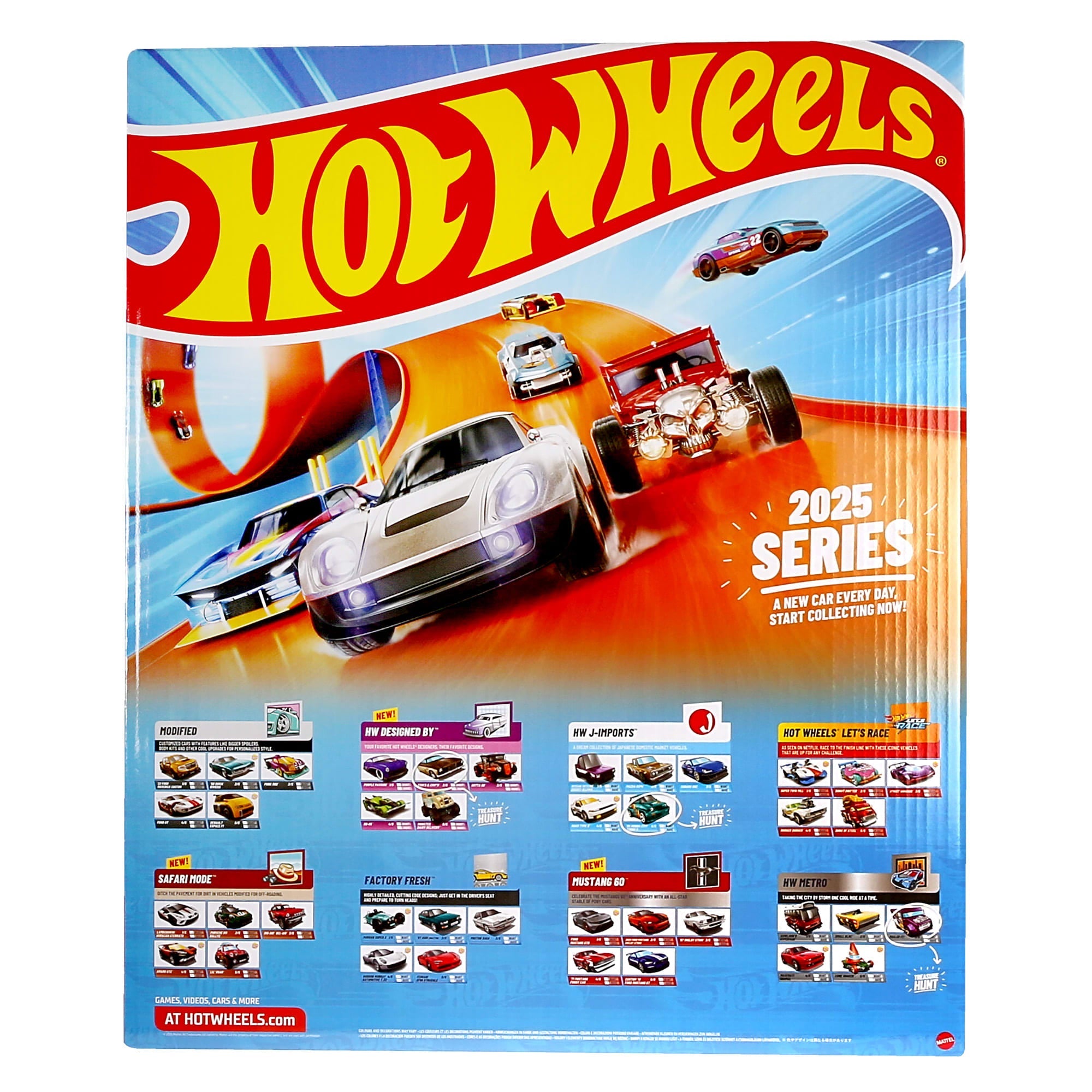 Hot Wheels RLC Exclusive 2025 Hot Wheels Factory-Sealed Set