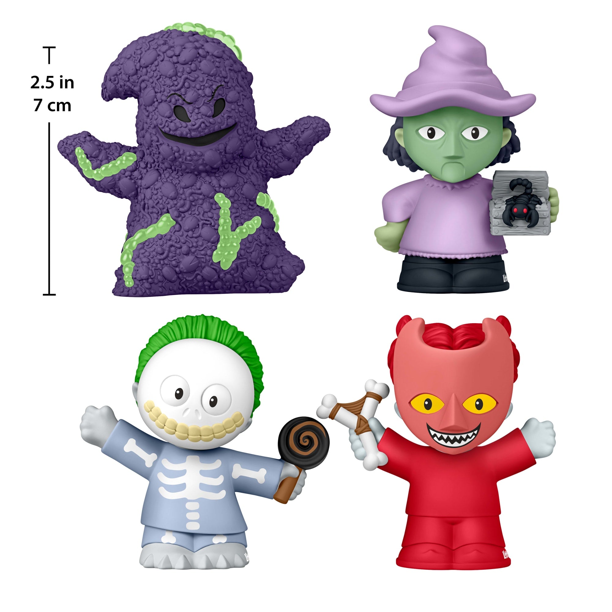 Little People Collector Disney Tim Burton's The Nightmare Before Christmas Lock Shock & Barrel Set