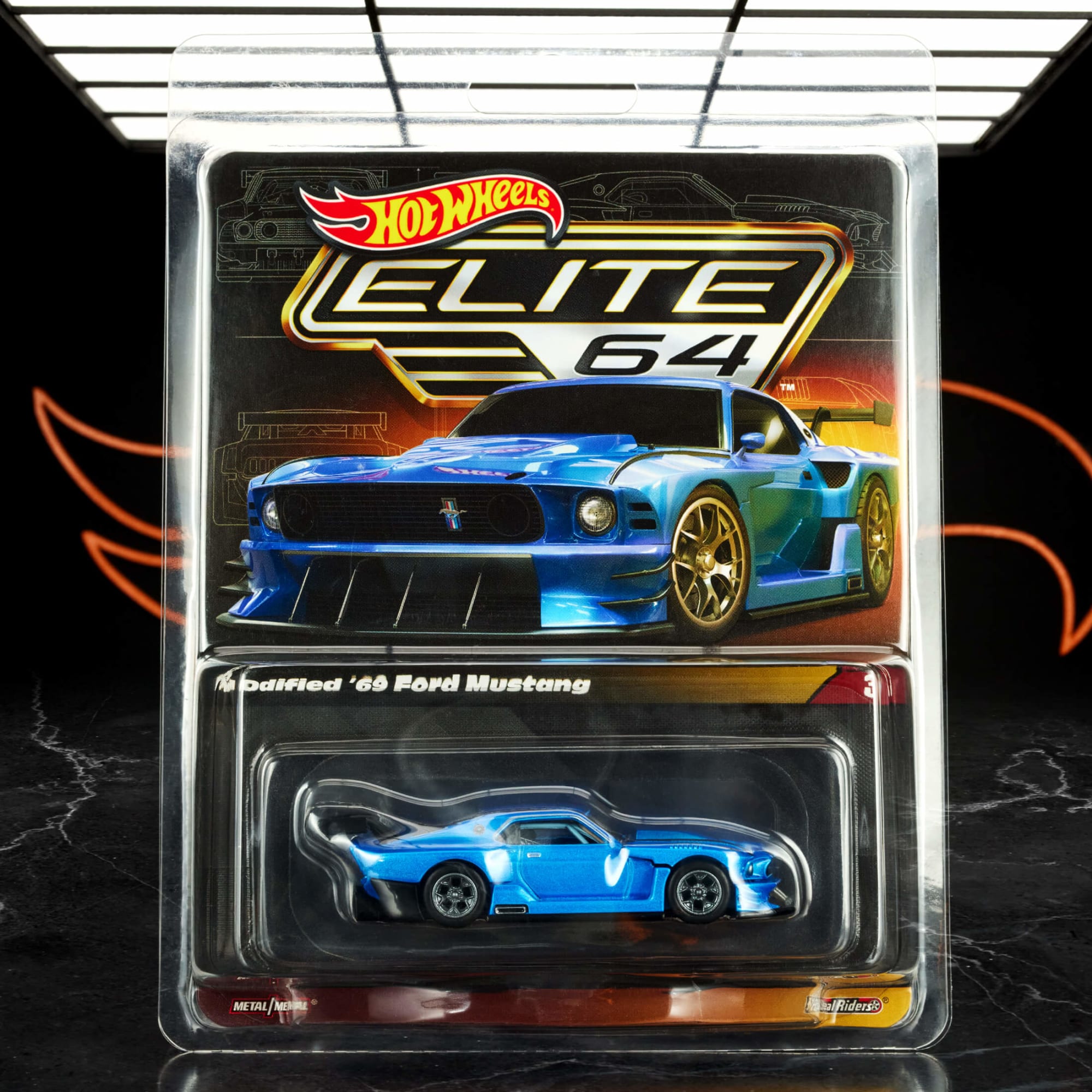 Hot Wheels Elite 64 Series Modified '69 Ford Mustang