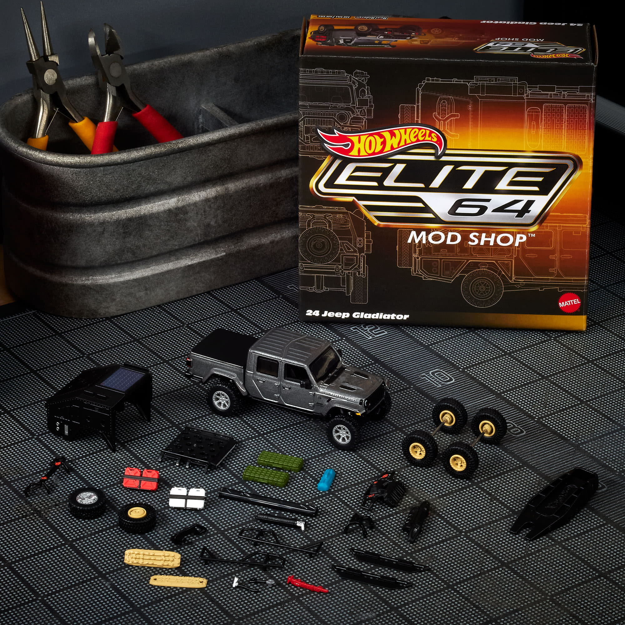 Hot Wheels Elite 64 Mod Shop '24 Jeep Gladiator
