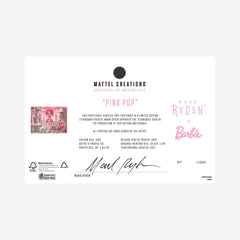 Mark Ryden x Barbie Signed Pink Pop Art Print