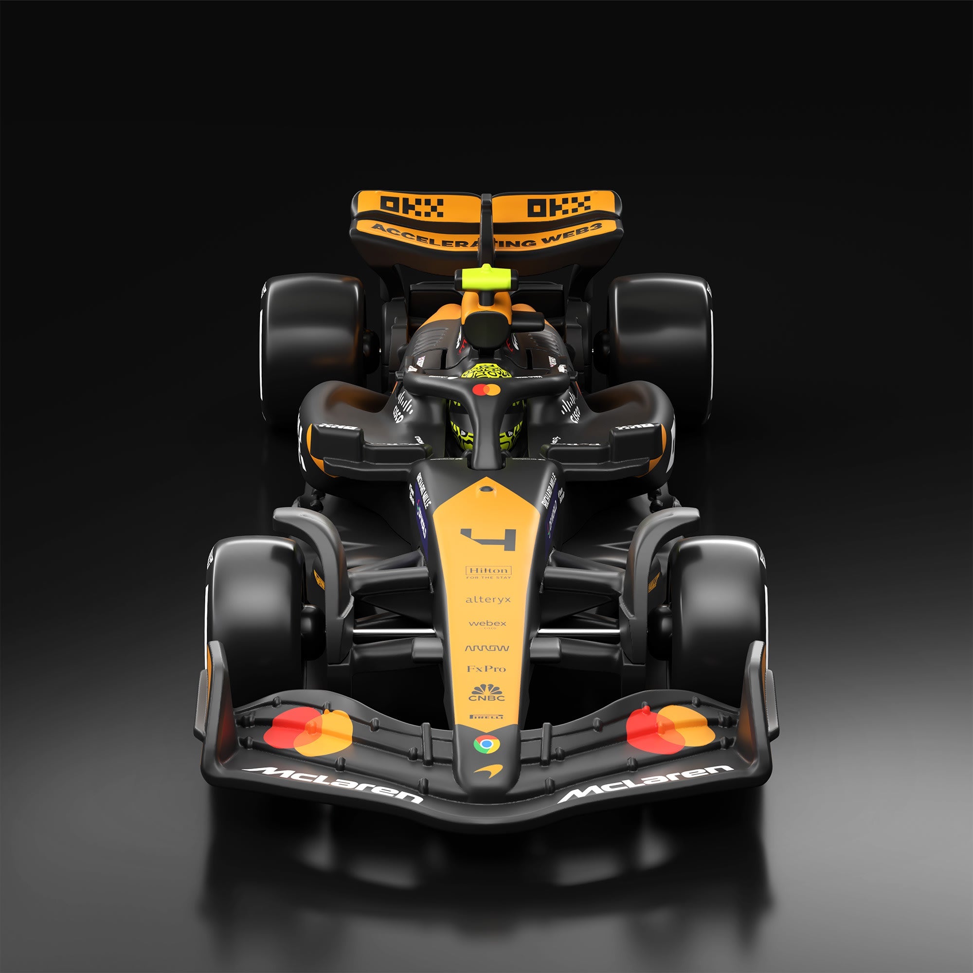 Hot Wheels F1 Series: 2024 McLaren Formula 1 Team MCL38 Car #4