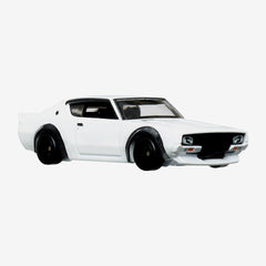 Hot Wheels Premium Collector Set, 3 Nissan Skyline Cars & 1 Transporter