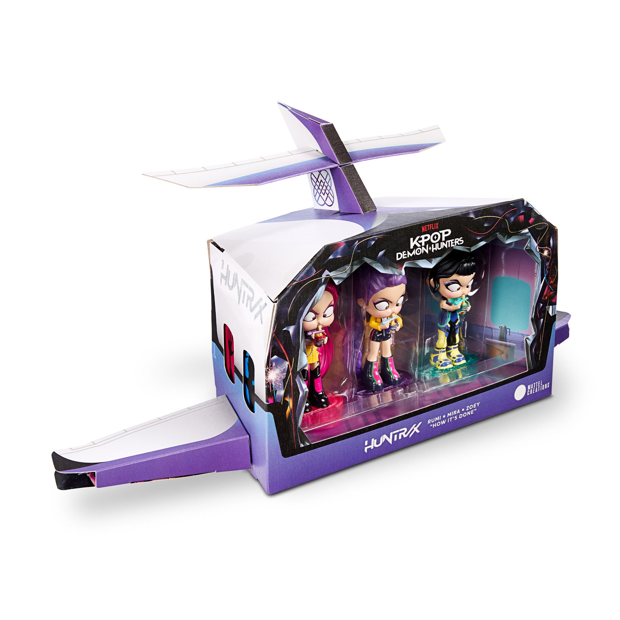 KPop Demon Hunters “How It's Done” Ramyeon Figure 3-Pack