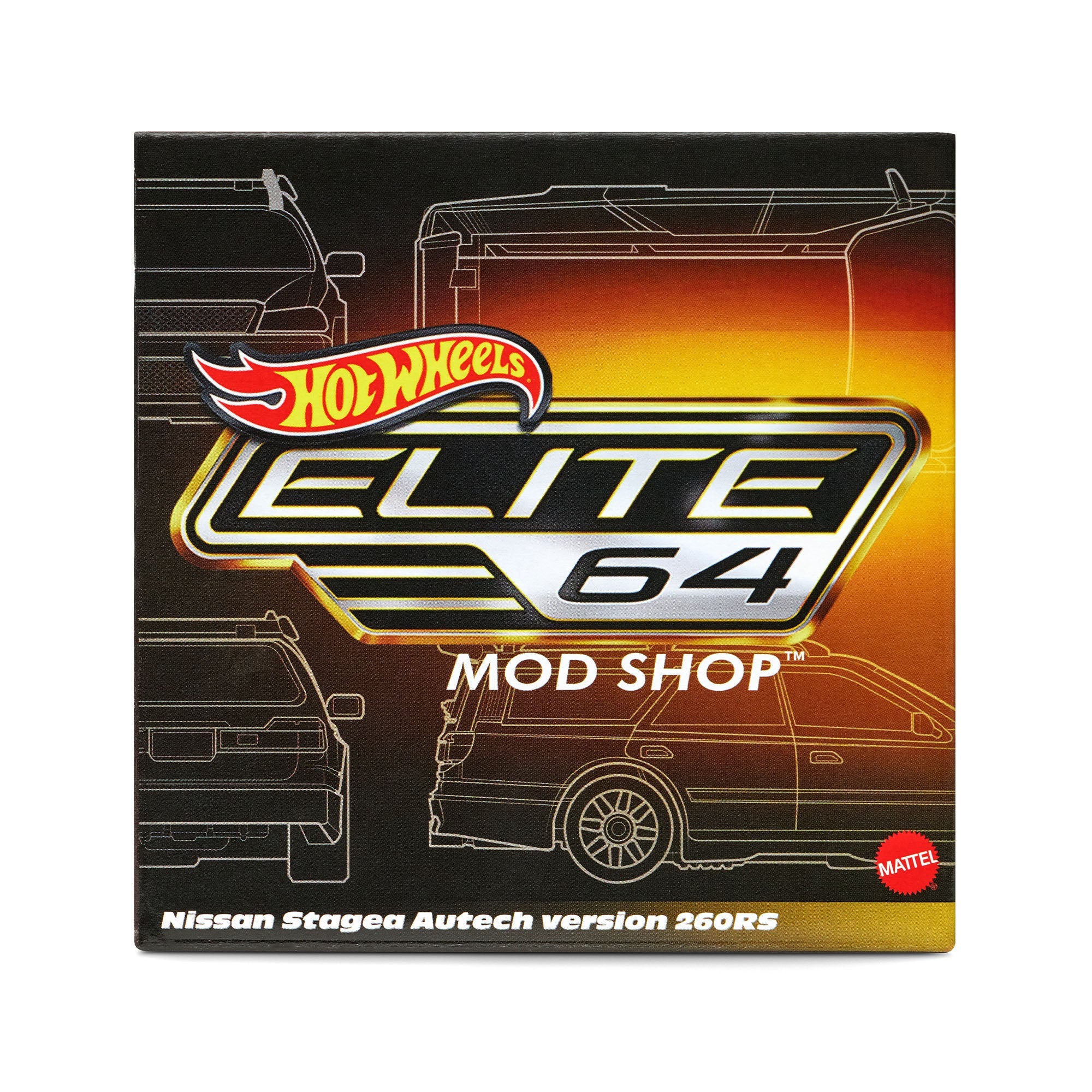 Hot Wheels Elite 64 Mod Shop Nissan Stagea