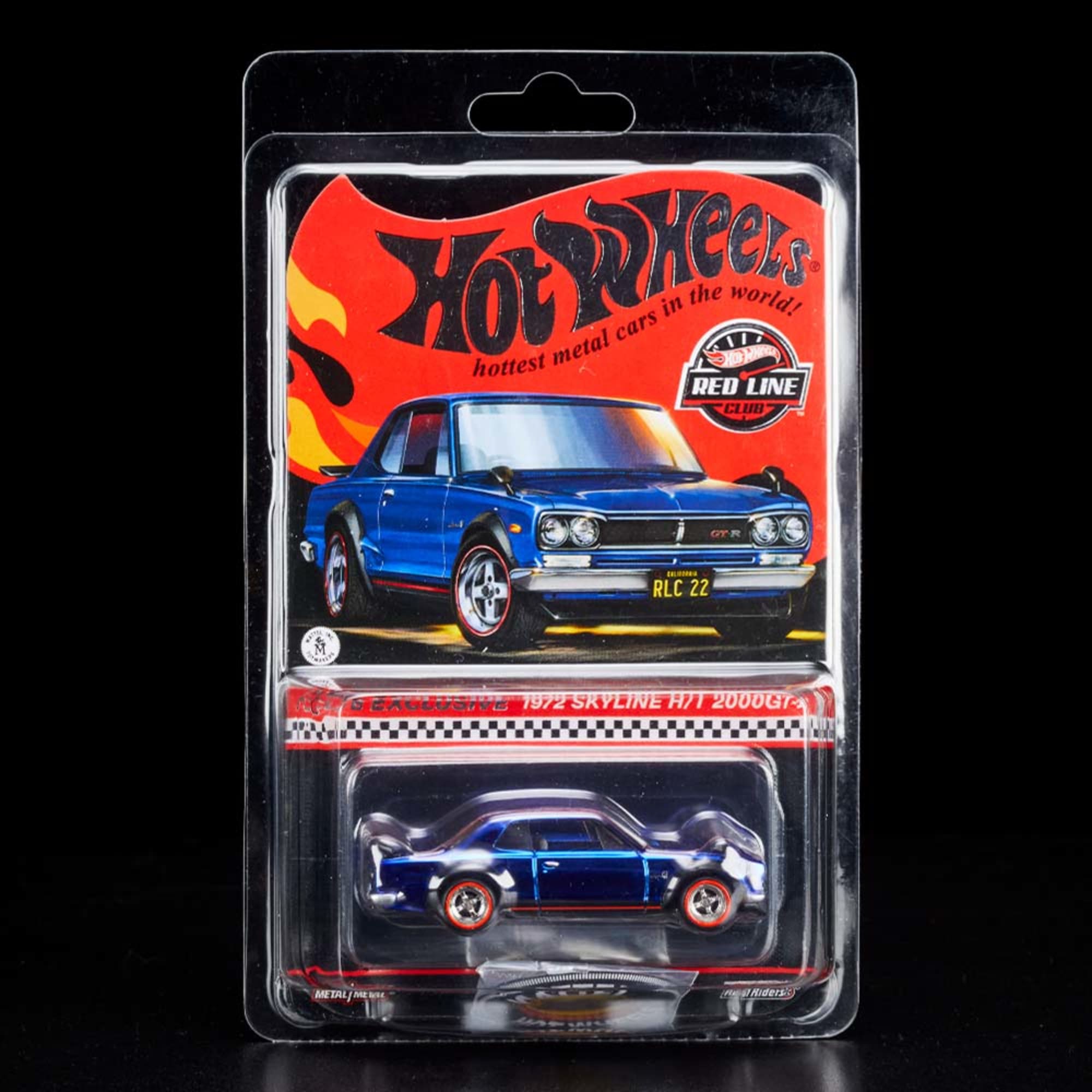 Hot Wheels 2022 RLC Membership '72 Nissan Skyline H/T 2000 GT-R