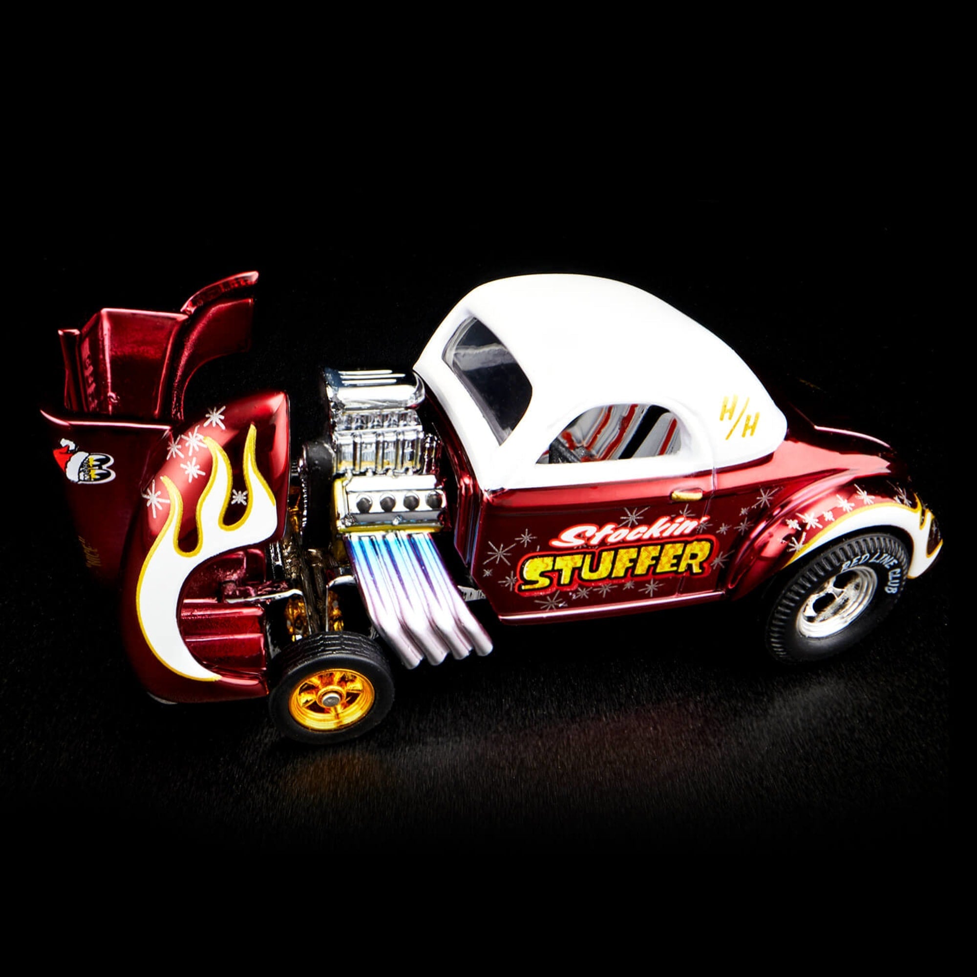 Hot Wheels RLC Exclusive '41 Willys Gasser Holiday Car
