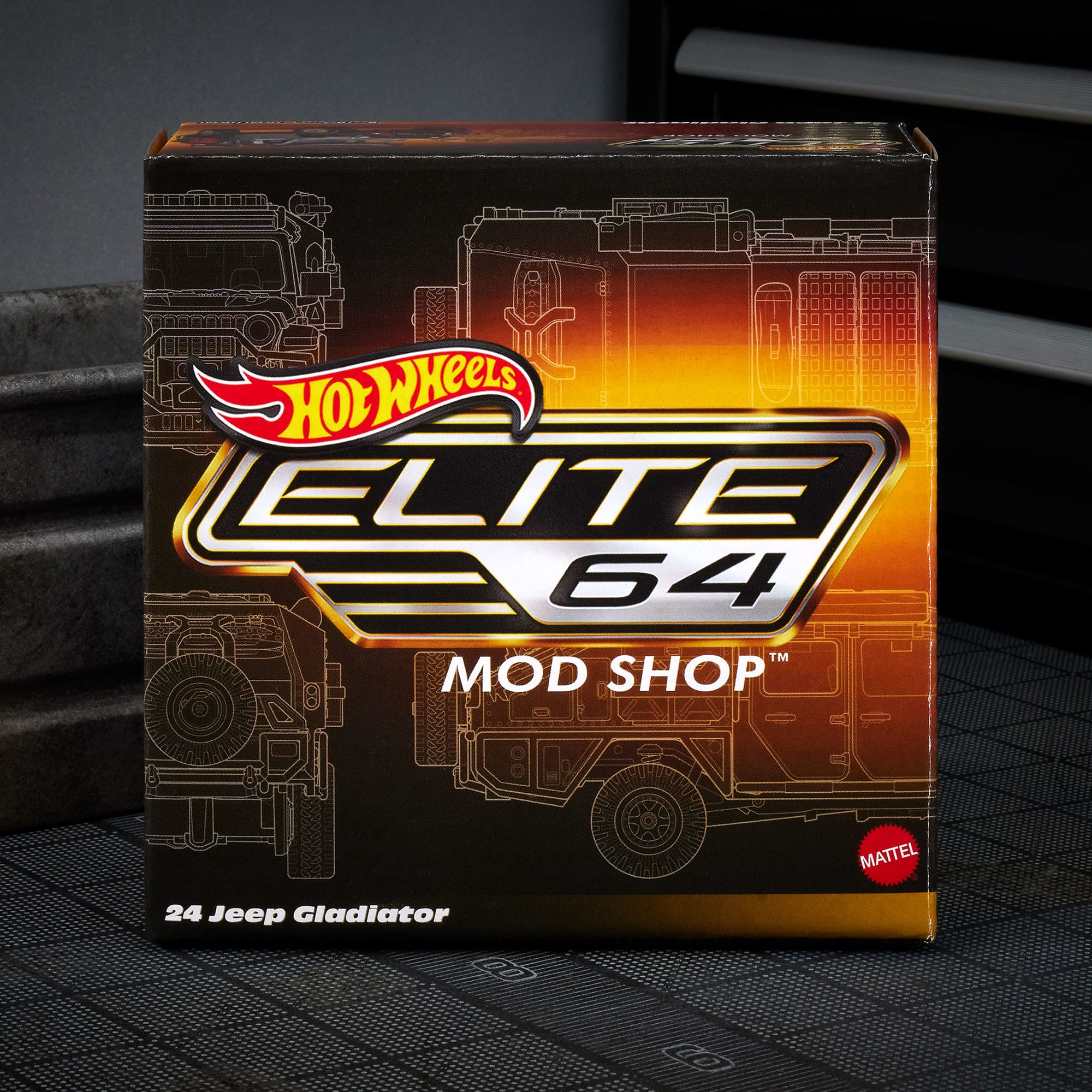 Hot Wheels Elite 64 Mod Shop '24 Jeep Gladiator
