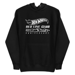Hot Wheels® Red Line Club® 20th Anniversary Silhouette Logo Black Hoodie
