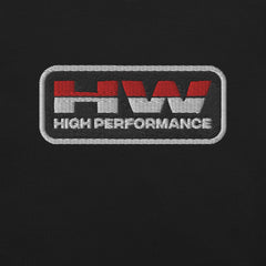 Hot Wheels High Performance Racing Embroidered Black T-Shirt