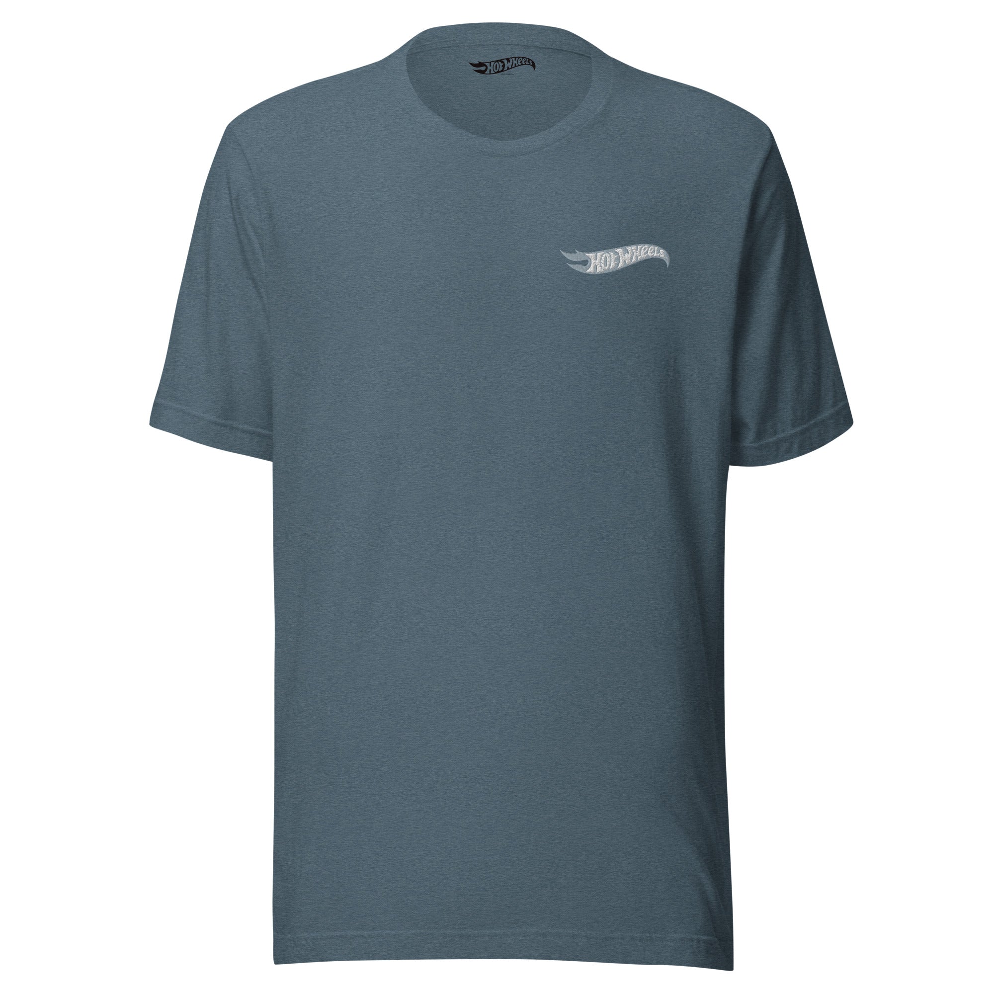 Hot Wheels Speed Shop Embroidered Blue T-Shirt