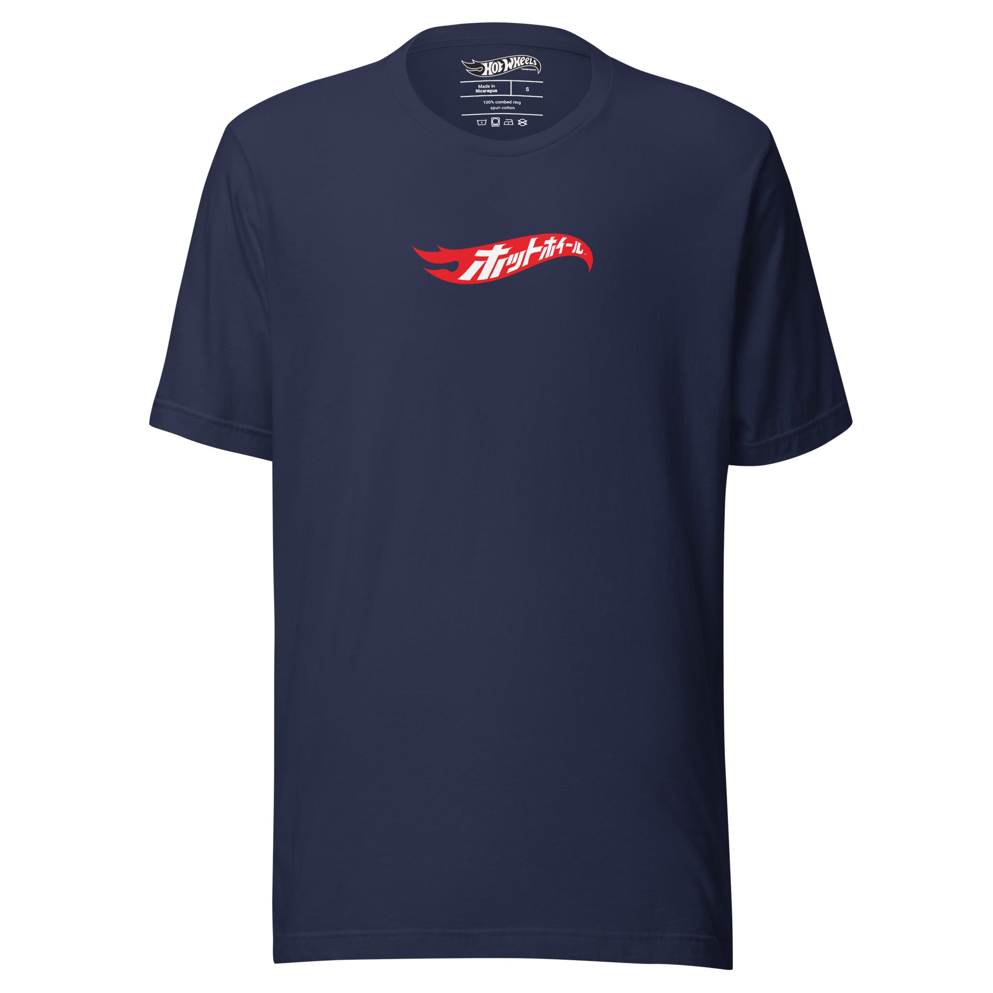 Hot Wheels in Katakana Navy T-Shirt