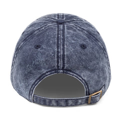 Hot Wheels Checked Logo Blue Denim Dad Hat