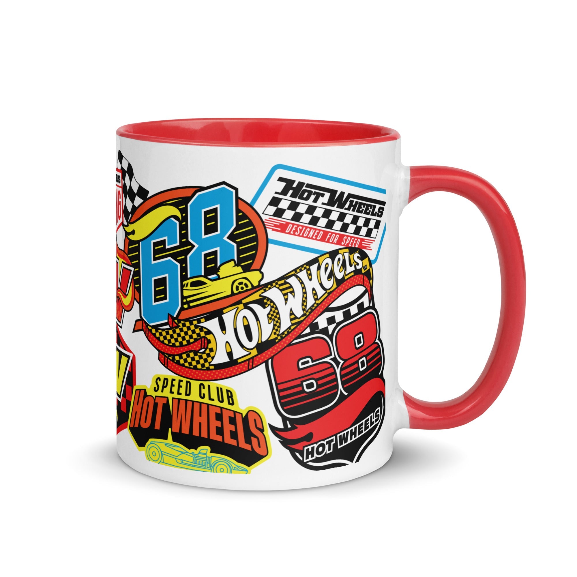 Hot Wheels in Katakana White Mug