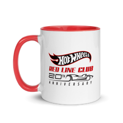Hot Wheels® Red Line Club® 20th Anniversary Silhouette Logo Mug