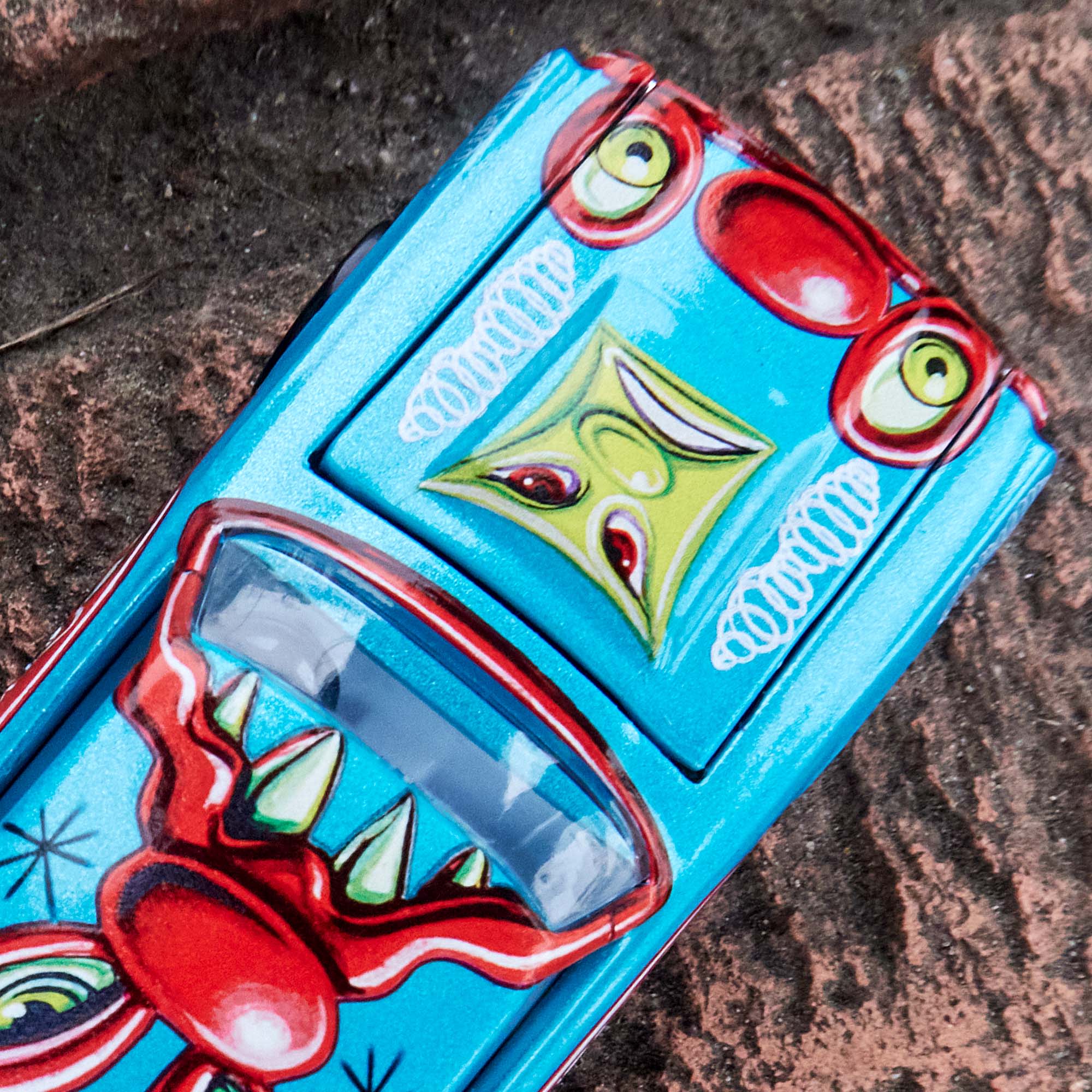 Hot Wheels x Kenny Scharf Signed Custom T-Bird