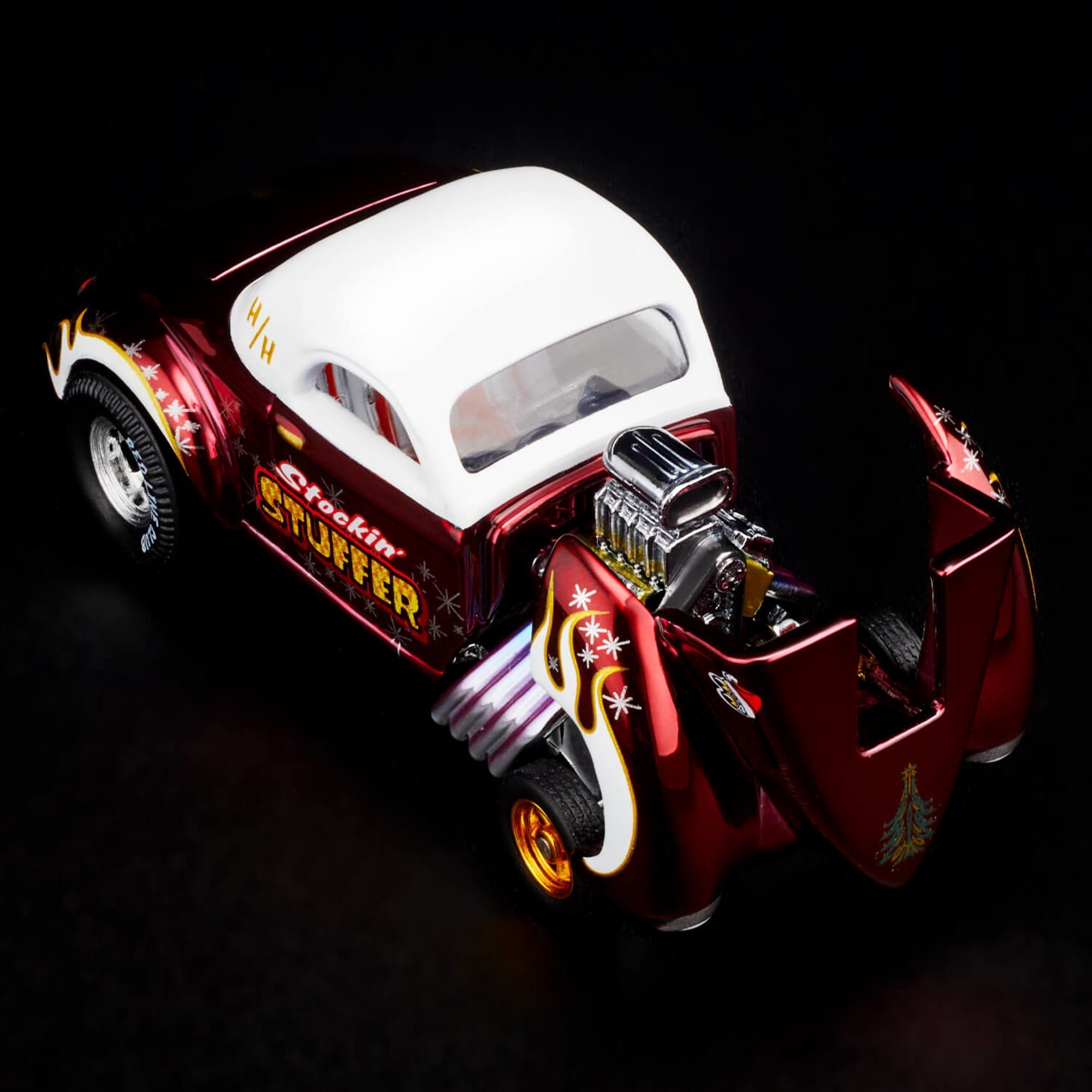 Hot Wheels RLC Exclusive '41 Willys Gasser Holiday Car